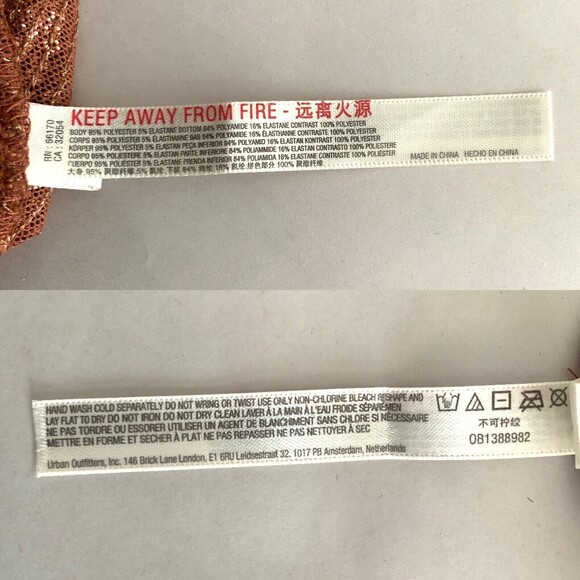 Intimately Free People Shimmer & Shine Bodysuit In Sunset Size M Sequin Top - Picture 10 of 11